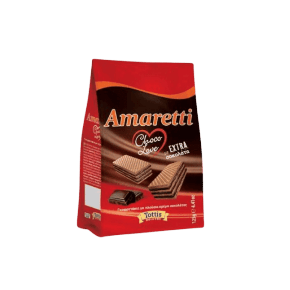 Amaretti Waffel (125g) Schoko - Love - Araxxon