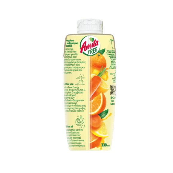 Amita Free Energy (330ml) von Amita bei Araxxon  - Hochwertiges griechisches Produkt.   Amita Free Energy (330ml) από Amita στο Araxxon  - Αυθεντικό ελληνικό προϊόν.