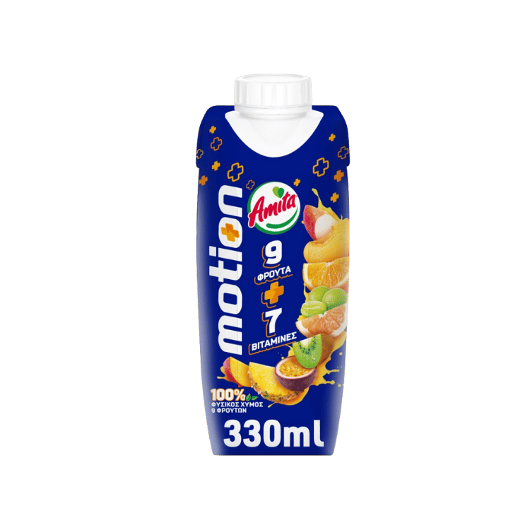 Amita Motion Saft (330ml) von Amita bei Araxxon  - Hochwertiges griechisches Produkt.   Amita Motion Saft (330ml) από Amita στο Araxxon  - Αυθεντικό ελληνικό προϊόν.