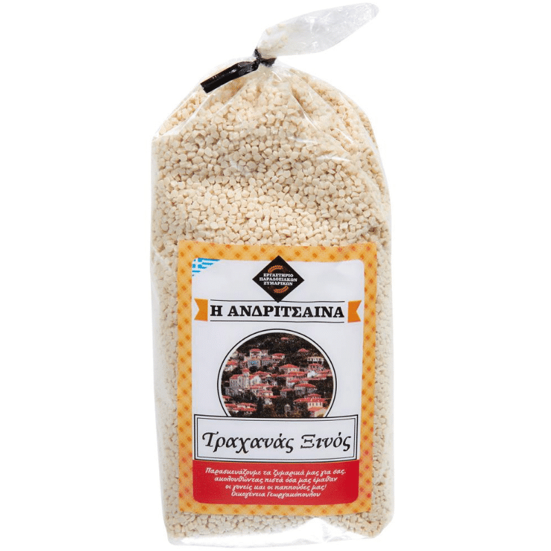 Andritsaina Sauerteig-Trachanas 500gr von Andritsaina bei Araxxon  - Hochwertiges griechisches Produkt.   Andritsaina Sauerteig-Trachanas 500gr από Andritsaina στο Araxxon  - Αυθεντικό ελληνικό προϊόν.