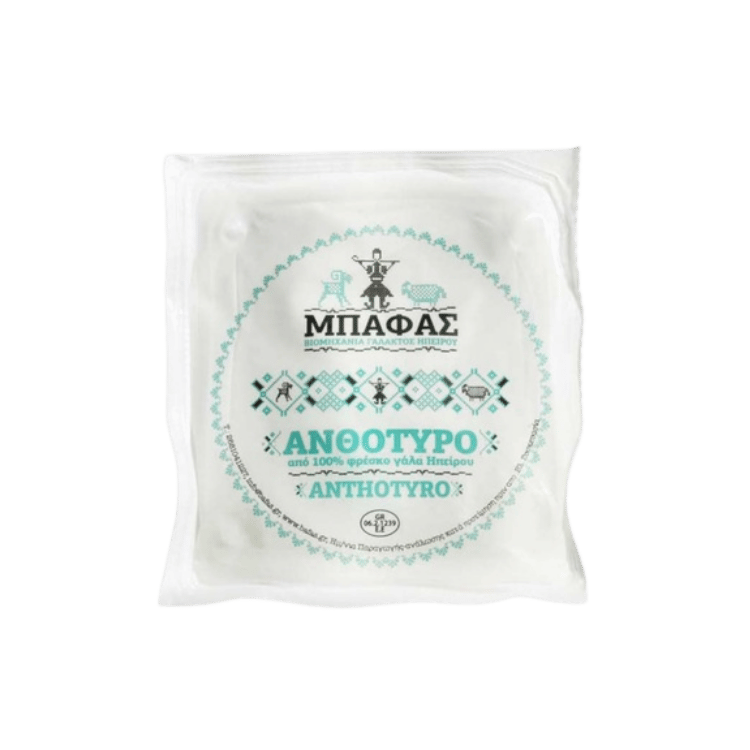 Anthotyros Weichkäse (500g) Bafas von Bafas bei Araxxon - Hochwertiges griechisches Produkt. Anthotyros Weichkäse (500g) Bafas από Bafas στο Araxxon - Αυθεντικό ελληνικό προϊόν.
