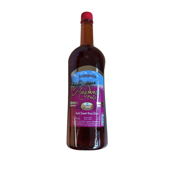 Apartia Halbsüß Rosé (1,5l) Gardikis von Gardikis bei Araxxon - Hochwertiges griechisches Produkt. Apartia Halbsüß Rosé (1,5l) Gardikis από Gardikis στο Araxxon - Αυθεντικό ελληνικό προϊόν.