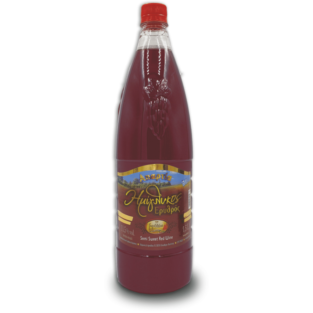 Apartia Rotwein Imiglykos (1,5l) Gardikis von Gardikis bei Araxxon - Hochwertiges griechisches Produkt. Apartia Rotwein Imiglykos (1,5l) Gardikis από Gardikis στο Araxxon - Αυθεντικό ελληνικό προϊόν.