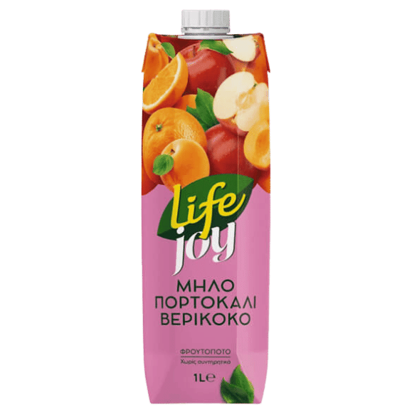 Apfel - Orange - Aprikosensaft (1L) Life Joy - Araxxon