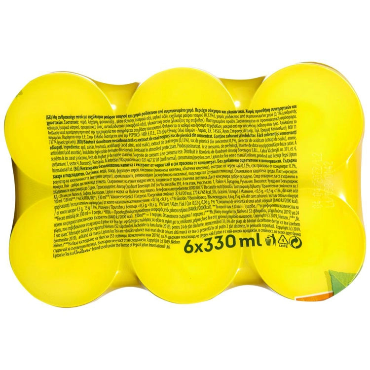Lipton Peach Ice Tea (6x330ml)