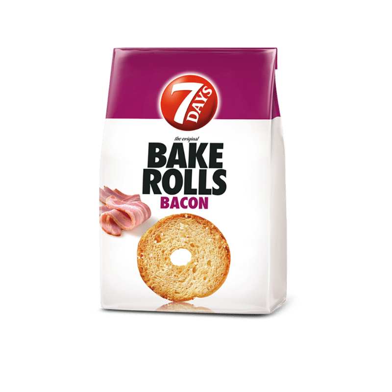 Bake Rolls Bacon (80g) 7 Days von 7 Days bei Araxxon - Hochwertiges griechisches Produkt. Bake Rolls Bacon (80g) 7 Days από 7 Days στο Araxxon - Αυθεντικό ελληνικό προϊόν.