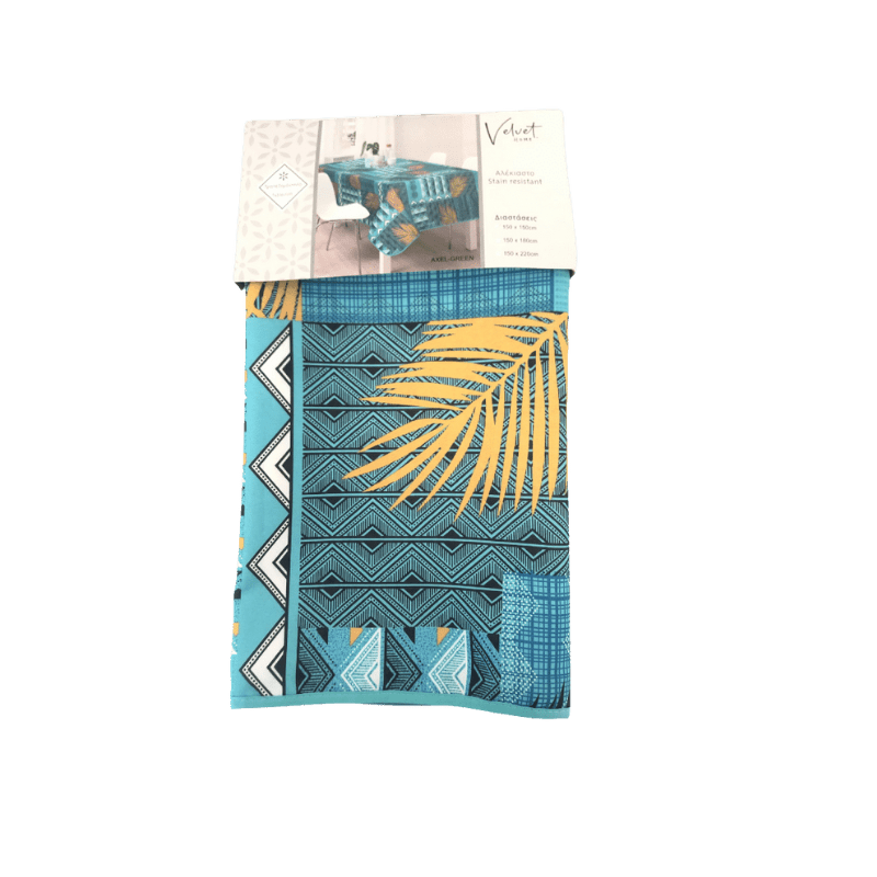 Bedruckte Tischdecke Axel-Green 100% Polyester 150×150 von Kipper bei Araxxon - Hochwertiges griechisches Produkt. Bedruckte Tischdecke Axel-Green 100% Polyester 150×150 από Kipper στο Araxxon - Αυθεντικό ελληνικό προϊόν.