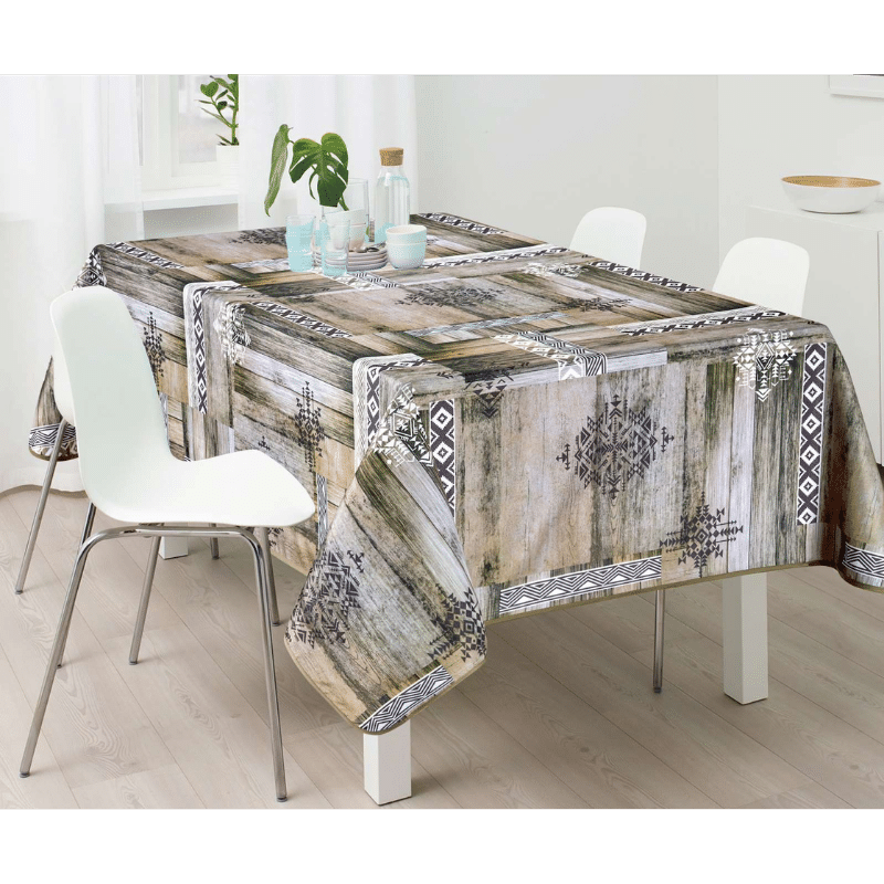 Bedruckte Tischdecke Karina 100% Polyester 150x150 von Kipper bei Araxxon - Hochwertiges griechisches Produkt. Bedruckte Tischdecke Karina 100% Polyester 150x150 από Kipper στο Araxxon - Αυθεντικό ελληνικό προϊόν.