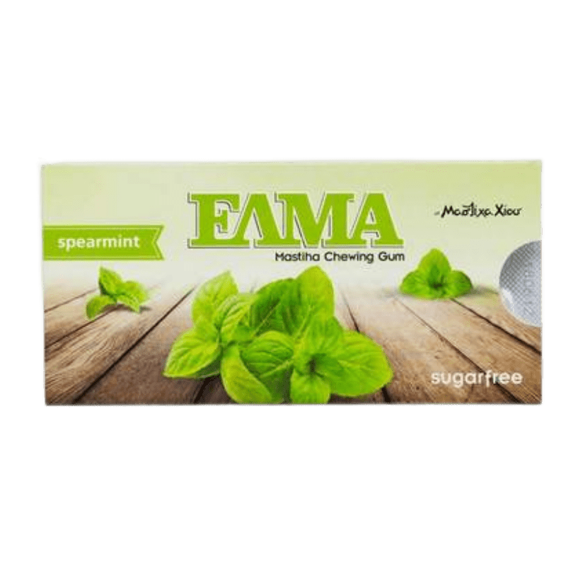 Chios-Masticha Kaugummis Minze Zuckerfrei Elma (13g) von Elma bei Araxxon - Hochwertiges griechisches Produkt. Chios-Masticha Kaugummis Minze Zuckerfrei Elma (13g) από Elma στο Araxxon - Αυθεντικό ελληνικό προϊόν.
