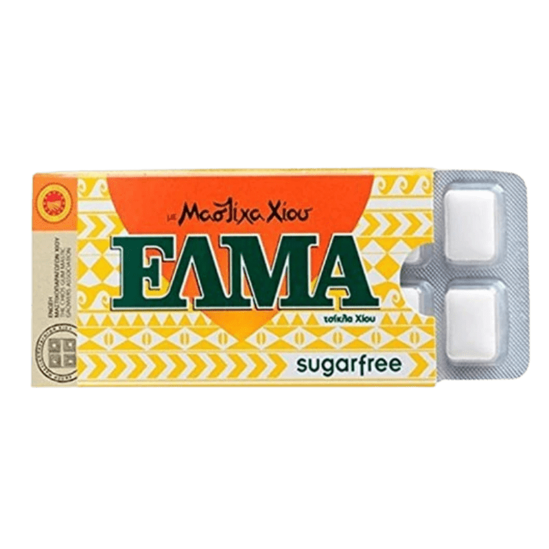 Chios-Masticha Kaugummis Zuckerfrei Klassik (13g) Elma von Elma bei Araxxon - Hochwertiges griechisches Produkt. Chios-Masticha Kaugummis Zuckerfrei Klassik (13g) Elma από Elma στο Araxxon - Αυθεντικό ελληνικό προϊόν.