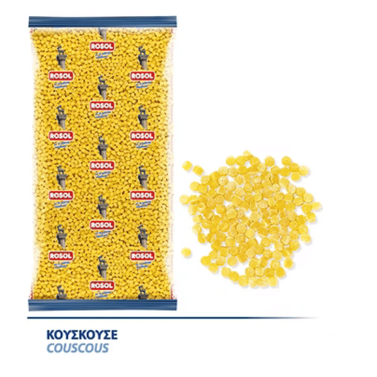 Couscous (500g) Rosol von Rosol bei Araxxon - Hochwertiges griechisches Produkt. Couscous (500g) Rosol από Rosol στο Araxxon - Αυθεντικό ελληνικό προϊόν.