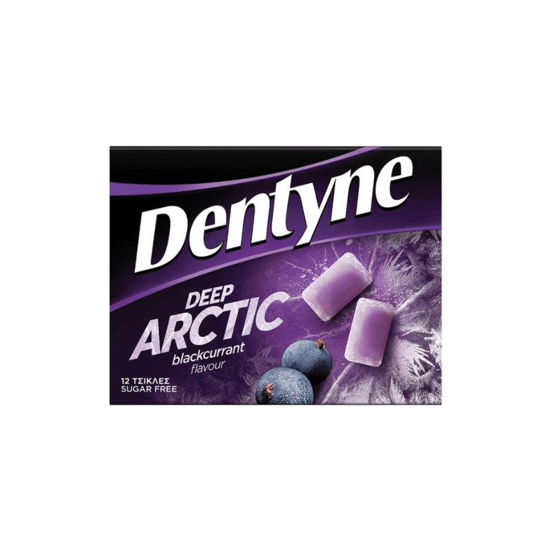 Dentyne Deep Arctic Blackcurrant Kaugummi (16,8g) Zuckerfrei von Dentyne bei Araxxon - Hochwertiges griechisches Produkt. Dentyne Deep Arctic Blackcurrant Kaugummi (16,8g) Zuckerfrei από Dentyne στο Araxxon - Αυθεντικό ελληνικό προϊόν.