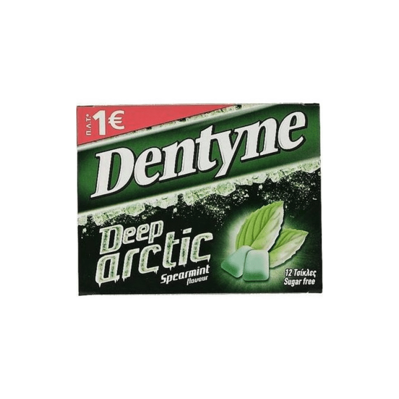 Dentyne Deep Arctic Spearmint Kaugummi (16,8g) Zuckerfrei von Dentyne bei Araxxon - Hochwertiges griechisches Produkt. Dentyne Deep Arctic Spearmint Kaugummi (16,8g) Zuckerfrei από Dentyne στο Araxxon - Αυθεντικό ελληνικό προϊόν.
