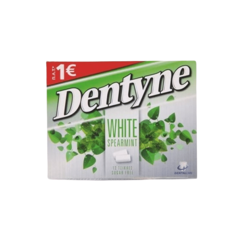 Dentyne White Spearmint (16,8g) Zuckerfrei von Dentyne bei Araxxon - Hochwertiges griechisches Produkt. Dentyne White Spearmint (16,8g) Zuckerfrei από Dentyne στο Araxxon - Αυθεντικό ελληνικό προϊόν.