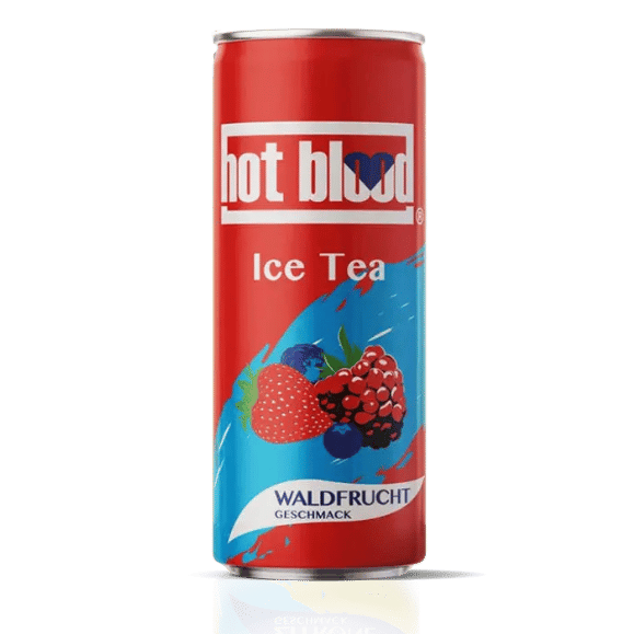 Eistee Waldfrucht 330ml – Erfrischender Ice Tea von Hot Blood – Araxxon Eistee Waldfrucht 330ml – Erfrischender Ice Tea von Hot Blood – Araxxon