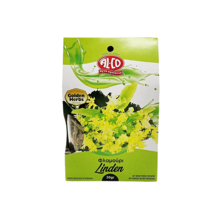 Flamouri (Linden) Tee (30g) Alco von Alco bei Araxxon - Hochwertiges griechisches Produkt. Flamouri (Linden) Tee (30g) Alco από Alco στο Araxxon - Αυθεντικό ελληνικό προϊόν.