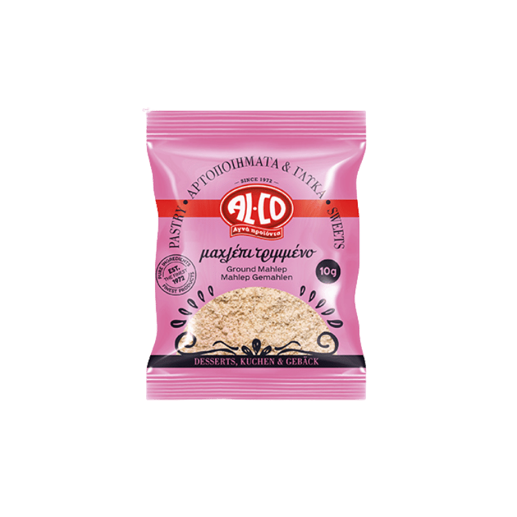 Gemahlenes Mahlep (Mahlepi Trimmeno) (10g) Alco von Alco bei Araxxon - Hochwertiges griechisches Produkt. Gemahlenes Mahlep (Mahlepi Trimmeno) (10g) Alco από Alco στο Araxxon - Αυθεντικό ελληνικό προϊόν.