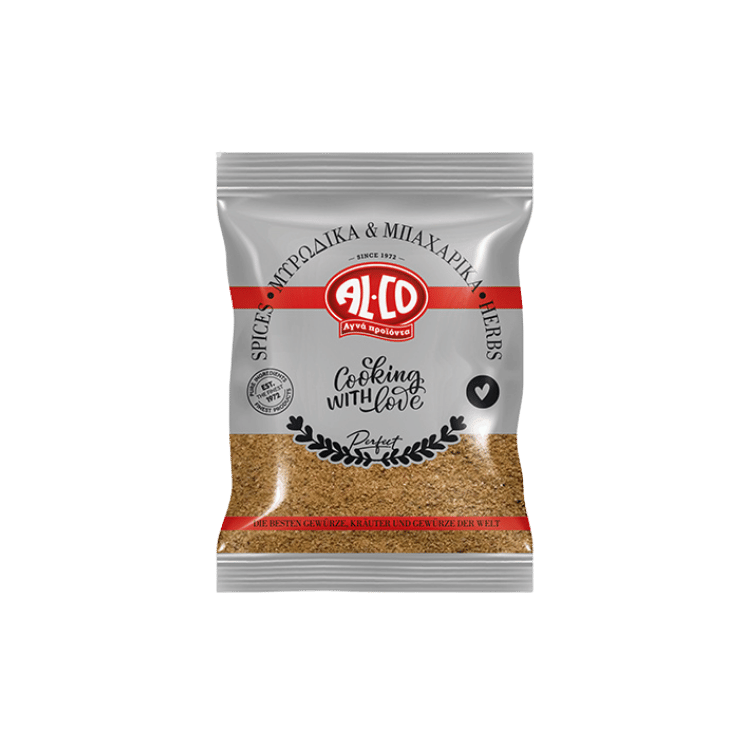 Gemahlenes Piment (50g) Alco von Alco bei Araxxon - Hochwertiges griechisches Produkt. Gemahlenes Piment (50g) Alco από Alco στο Araxxon - Αυθεντικό ελληνικό προϊόν.