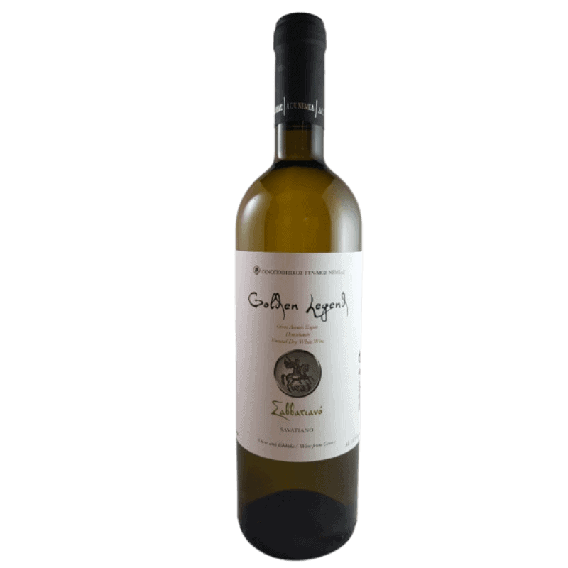 Golden Legend Weißwein trocken (750ml) O.S.Nemeas von Nemeas bei Araxxon - Hochwertiges griechisches Produkt. Golden Legend Weißwein trocken (750ml) O.S.Nemeas από Nemeas στο Araxxon - Αυθεντικό ελληνικό προϊόν.
