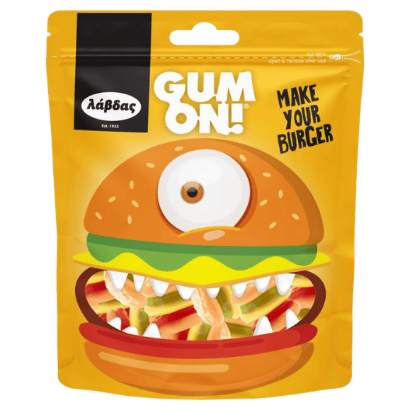Gum On! Burger Jellies (90g) Lavdas - Araxxon