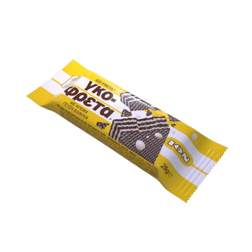 ION Go-Freta mit Vanille Creme (28g) von ION bei Araxxon  - Hochwertiges griechisches Produkt.   ION Go-Freta mit Vanille Creme (28g) από ION στο Araxxon  - Αυθεντικό ελληνικό προϊόν.