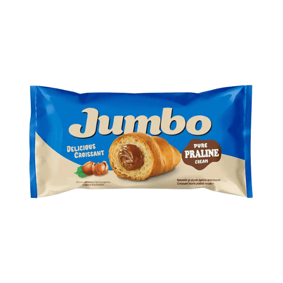 Jumbo Croissant mit Pralinecréme (110g) - Araxxon