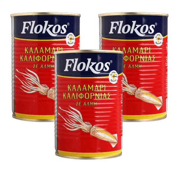 Kalamari Vorteilspack (3x370g) Flokos - Araxxon