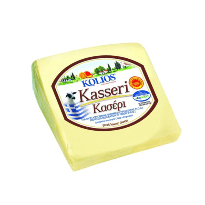 Kasseri P.O.P Käse (250g) Kolios von Kolios bei Araxxon - Hochwertiges griechisches Produkt. Kasseri P.O.P Käse (250g) Kolios από Kolios στο Araxxon - Αυθεντικό ελληνικό προϊόν.