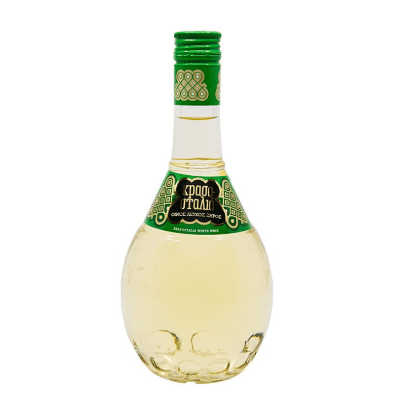 Krasostalia Weißwein trocken (500ml) M. Georgiadi von Georgiadis Bros S.A. bei Araxxon - Hochwertiges griechisches Produkt. Krasostalia Weißwein trocken (500ml) M. Georgiadi από Georgiadis Bros S.A. στο Araxxon - Αυθεντικό ελληνικό προϊόν.