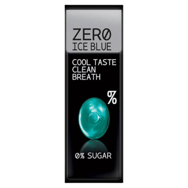 Lavdas Zuckerfreie Ice Blue Hallsbonbons (32g) - Araxxon