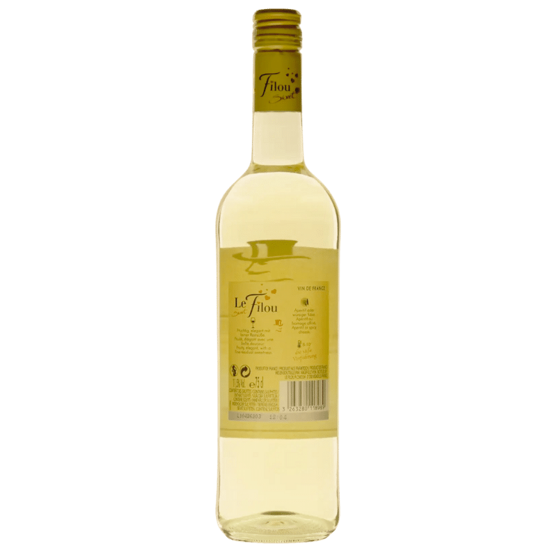Le Sweet Filou Blanc Weißwein (750ml) von Filou bei Araxxon  - Hochwertiges griechisches Produkt.   Le Sweet Filou Blanc Weißwein (750ml) από Filou στο Araxxon  - Αυθεντικό ελληνικό προϊόν.