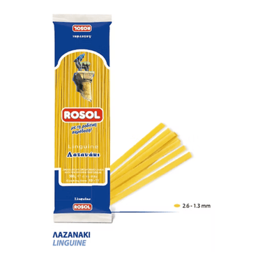 Linguine (Lazanaki) (500g) Rosol von Rosol bei Araxxon  - Hochwertiges griechisches Produkt.   Linguine (Lazanaki) (500g) Rosol από Rosol στο Araxxon  - Αυθεντικό ελληνικό προϊόν.