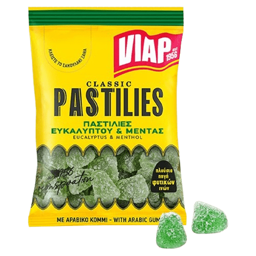 Lutschbonbons Menthol Grün (17g) Viap - Araxxon