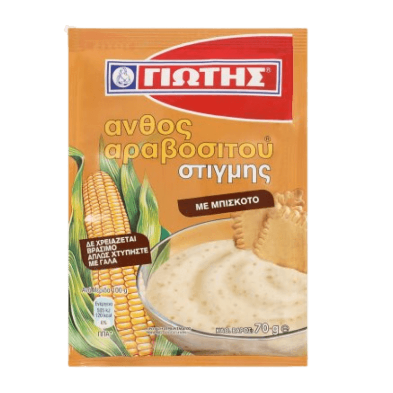 Maisstärke Kekse (Biskoto) (70g) Jotis von Jotis bei Araxxon - Hochwertiges griechisches Produkt. Maisstärke Kekse (Biskoto) (70g) Jotis από Jotis στο Araxxon - Αυθεντικό ελληνικό προϊόν.