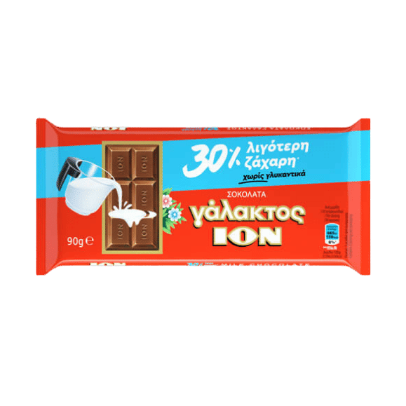 Milchschokolade - 30% Zucker (100g) ION - Araxxon