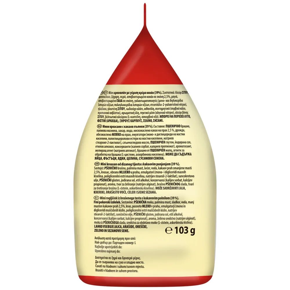 Mini Croissants Kakao (103g) 7 Days von 7 Days bei Araxxon - Hochwertiges griechisches Produkt. Mini Croissants Kakao (103g) 7 Days από 7 Days στο Araxxon - Αυθεντικό ελληνικό προϊόν.