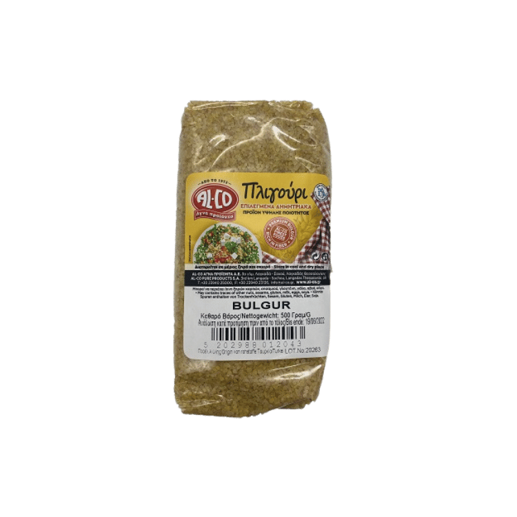 Mittlerer Bulgur (500g) Alco von Alco bei Araxxon  - Hochwertiges griechisches Produkt.   Mittlerer Bulgur (500g) Alco από Alco στο Araxxon  - Αυθεντικό ελληνικό προϊόν.