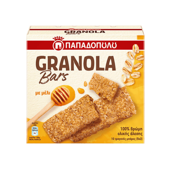 Müsliriegel mit Honig (5x42g) Papadopoulou - Araxxon