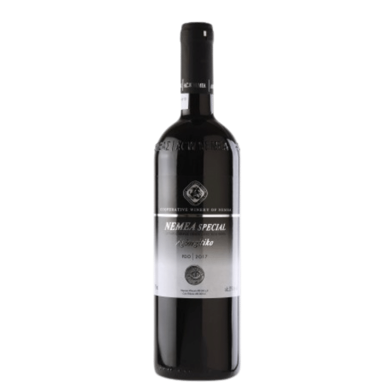 Nemea Special Rotwein Trocken P.D.O (750ml) von Nemea bei Araxxon - Hochwertiges griechisches Produkt. Nemea Special Rotwein Trocken P.D.O (750ml) από Nemea στο Araxxon - Αυθεντικό ελληνικό προϊόν.