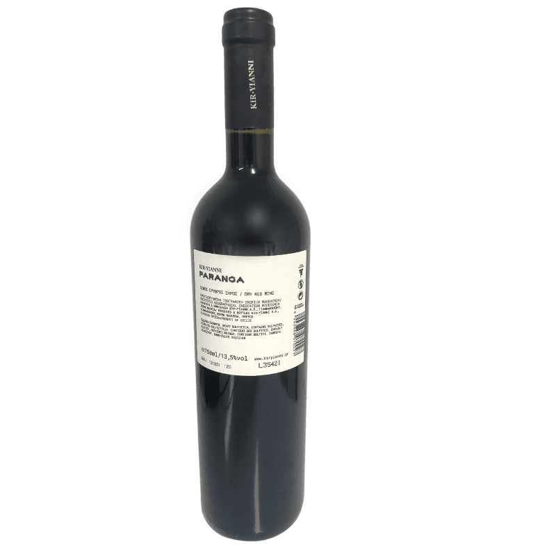 Paranga Rotwein trocken (750ml) 2020 Kiryianni von Kiryianni bei Araxxon - Hochwertiges griechisches Produkt. Paranga Rotwein trocken (750ml) 2020 Kiryianni από Kiryianni στο Araxxon - Αυθεντικό ελληνικό προϊόν.