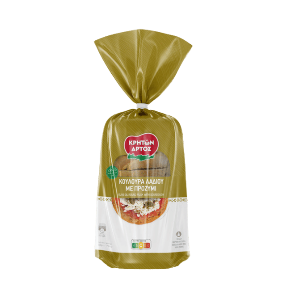 Paximadi (Zwieback) mit Olivenöl und Sauerteig (500g) KritonArtos - Araxxon