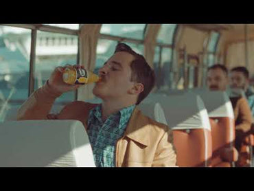 Orange fruit juice drink Portokalada (330ml) Loux