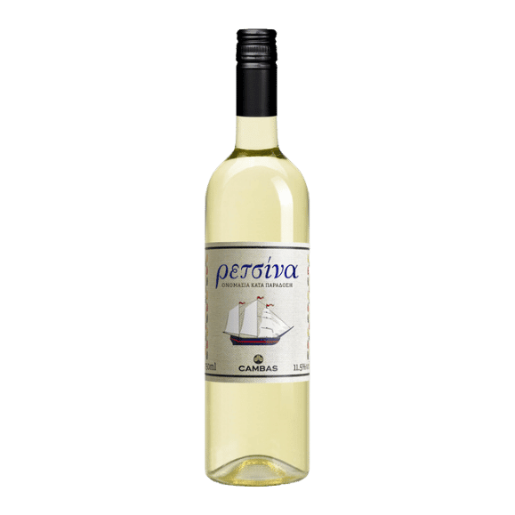 Retsina Karavaki (750ml) Cambas - Araxxon