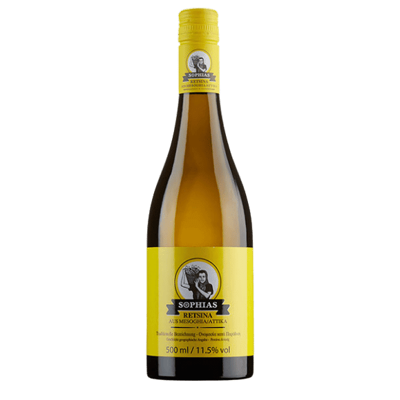 Retsina Sophias (500ml) Mesogiaki Avli - Araxxon