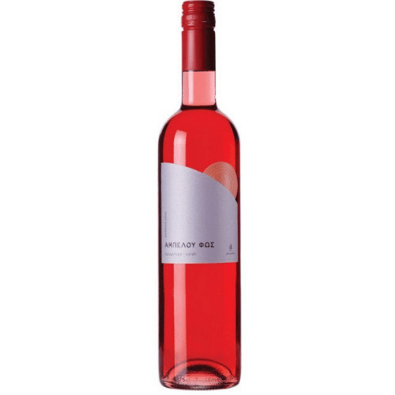 Roséwein Agiorgitiko Ampeloy Fos (750ml) Zacharia von Zacharias Winery bei Araxxon - Hochwertiges griechisches Produkt. Roséwein Agiorgitiko Ampeloy Fos (750ml) Zacharia από Zacharias Winery στο Araxxon - Αυθεντικό ελληνικό προϊόν.