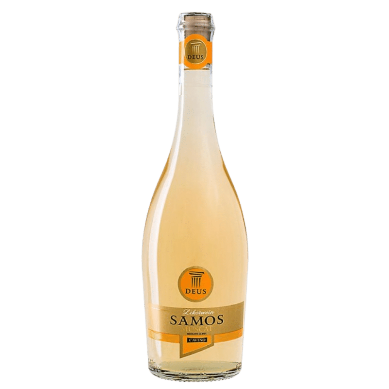 Samos DEUS Muscat Likörwein süß (750ml) Cavino von Cavino bei Araxxon - Hochwertiges griechisches Produkt. Samos DEUS Muscat Likörwein süß (750ml) Cavino από Cavino στο Araxxon - Αυθεντικό ελληνικό προϊόν.