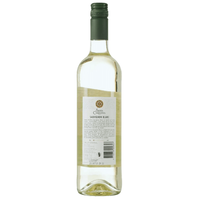 SANTA CHRISTINA Sauvignon Blanc Weißwein (750ml) von Antinori bei Araxxon  - Hochwertiges griechisches Produkt.   SANTA CHRISTINA Sauvignon Blanc Weißwein (750ml) από Antinori στο Araxxon  - Αυθεντικό ελληνικό προϊόν.