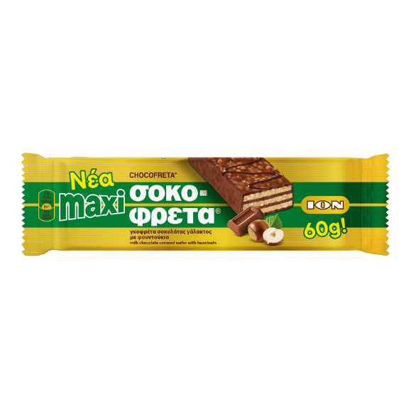 Schokofreta Haselnuss Nea Maxi (60g) ION - Araxxon