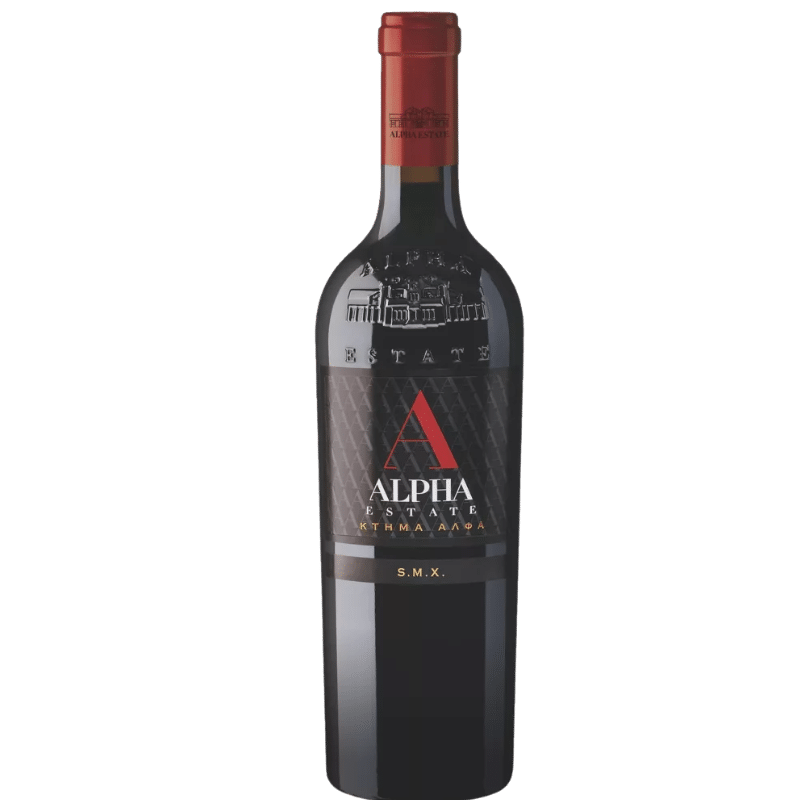 S.M.X Ktima Rotwein trocken 2017 (750ml) Alpha Estate von Alpha Estate bei Araxxon - Hochwertiges griechisches Produkt. S.M.X Ktima Rotwein trocken 2017 (750ml) Alpha Estate από Alpha Estate στο Araxxon - Αυθεντικό ελληνικό προϊόν.
