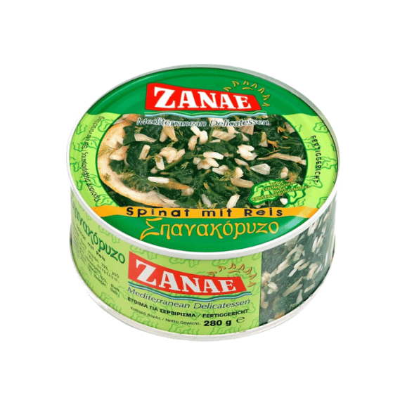 Spinat mit Reis (280g) Zanae - Araxxon